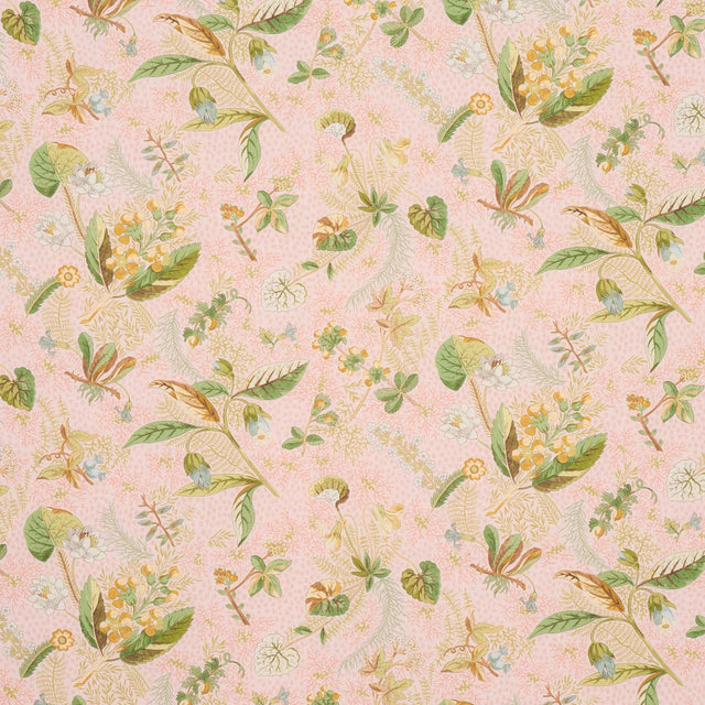 Schumacher Blackwell Linen Blush Fabric