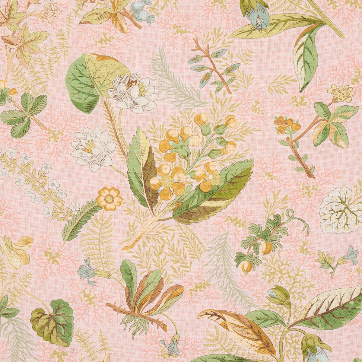 Schumacher Blackwell Linen Blush Fabric