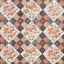 Schumacher Caldwell Patchwork Chintz Rose And Chocolate Fabric