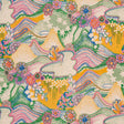 Schumacher Daisy Chain Light Multi Fabric