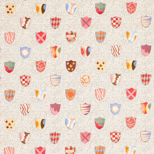 Schumacher Heraldic Sprezzatura Fabric