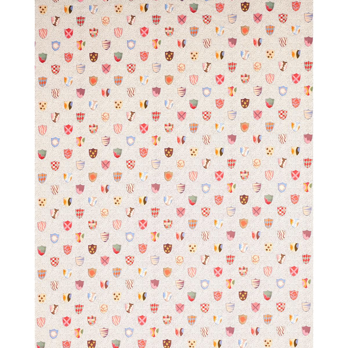 Schumacher Heraldic Sprezzatura Fabric