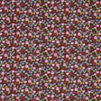 Schumacher Calico Multi On Brown Fabric
