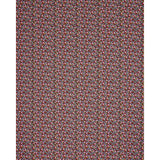 Schumacher Calico Multi On Brown Fabric