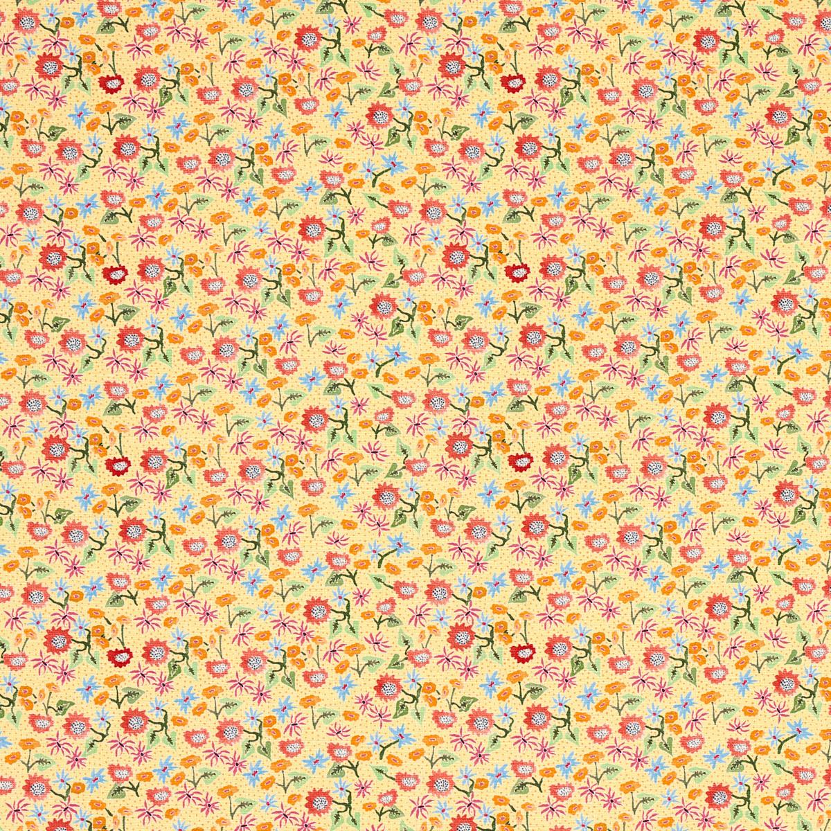 Schumacher Calico Giverny Fabric