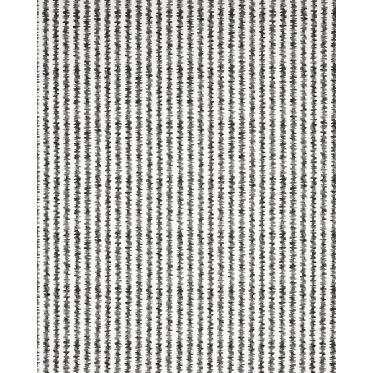 Schumacher Cardiogram Charcoal Fabric