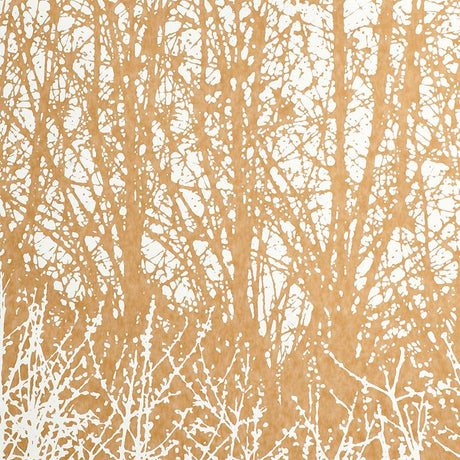 Schumacher Birches Tan Wallpaper