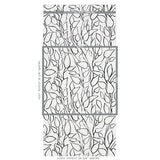 Schumacher Solandra Vine Black Wallpaper