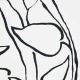 Schumacher Solandra Vine Black Wallpaper