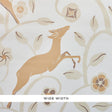 Schumacher Les Gazelles Au Bois Vinyl Natural Wallpaper