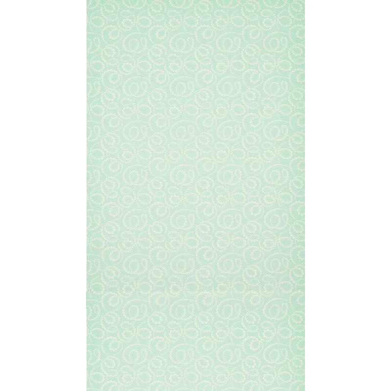 Schumacher Dorian Seafoam Wallpaper