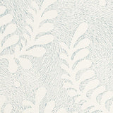 Schumacher Etched Fern Sky Wallpaper