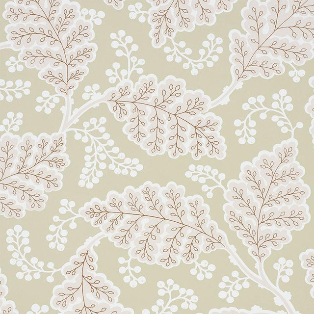 Schumacher Estelle Blush Wallpaper