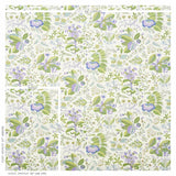 Schumacher Pomegranate Botanical Purple Wallpaper