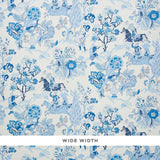 Schumacher Persian Lancers Porcelain Wallpaper