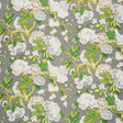 Schumacher Bermuda Blossoms Slate Wallpaper