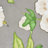 Schumacher Bermuda Blossoms Slate Wallpaper