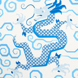 Schumacher Bixi Porcelain Wallpaper