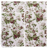 Schumacher Nancy Floral Grisaille Wallpaper
