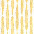 Schumacher Fern Mustard Wallpaper