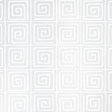 Schumacher Trousdale Metallic Platinum Blanc Wallpaper
