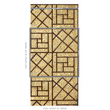 Schumacher Fancy Beast Metallic Glam Gold Wallpaper