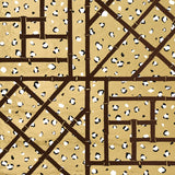Schumacher Fancy Beast Metallic Glam Gold Wallpaper