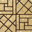 Schumacher Fancy Beast Metallic Glam Gold Wallpaper