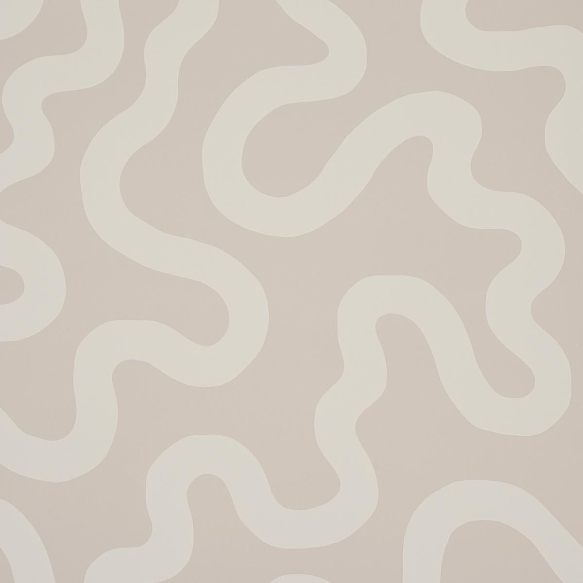 Schumacher Riley Natural Wallpaper