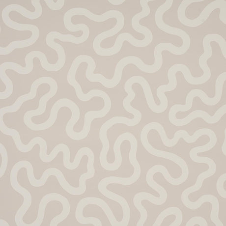 Schumacher Riley Natural Wallpaper