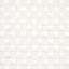 Schumacher Textured Check White Wallpaper