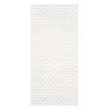 Schumacher Textured Check White Wallpaper