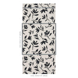 Schumacher Laurel Black Wallpaper