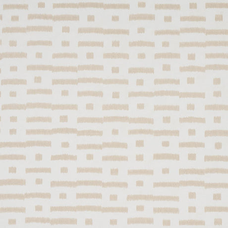 Schumacher Abstract Ikat Natural Wallpaper
