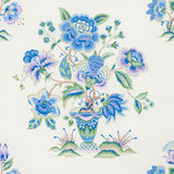 Schumacher Ashford Cornflower & Lilac Wallpaper