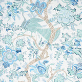 Schumacher Aveline Seaglass Wallpaper