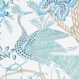 Schumacher Aveline Seaglass Wallpaper