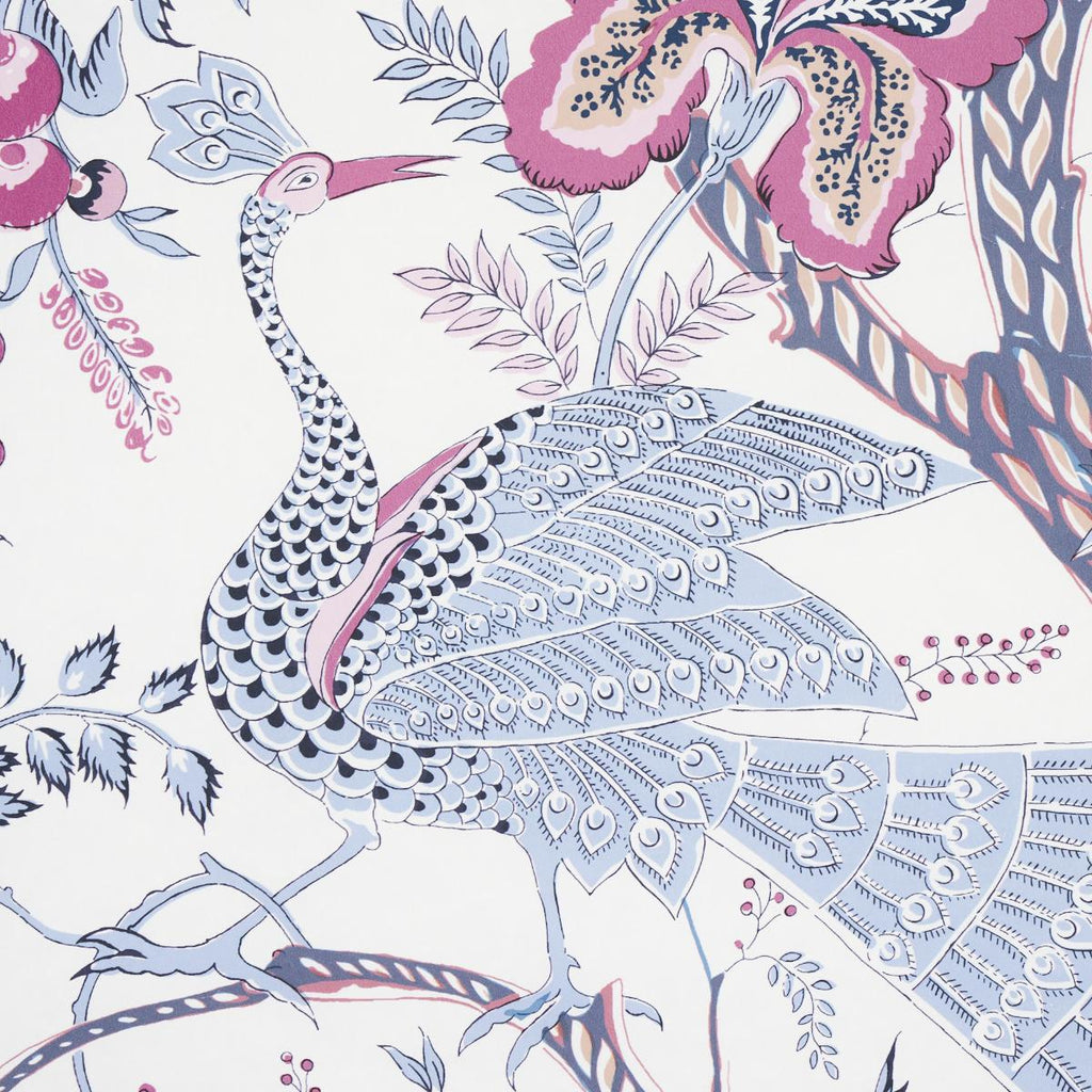 Schumacher Aveline Lilac Wallpaper