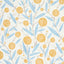 Schumacher Mirabelle Yellow & Sky Wallpaper