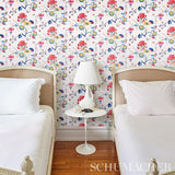Schumacher Vasily Multi Wallpaper