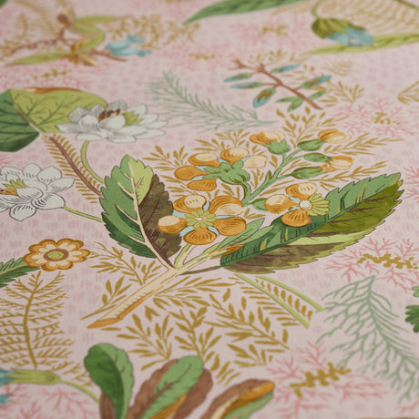 Schumacher Blackwell Blush Wallpaper