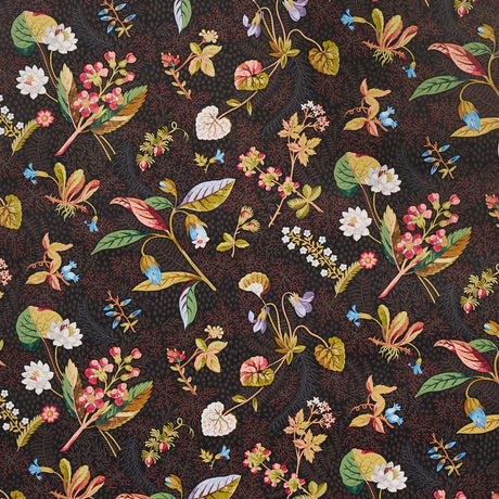 Schumacher Blackwell Noir Wallpaper