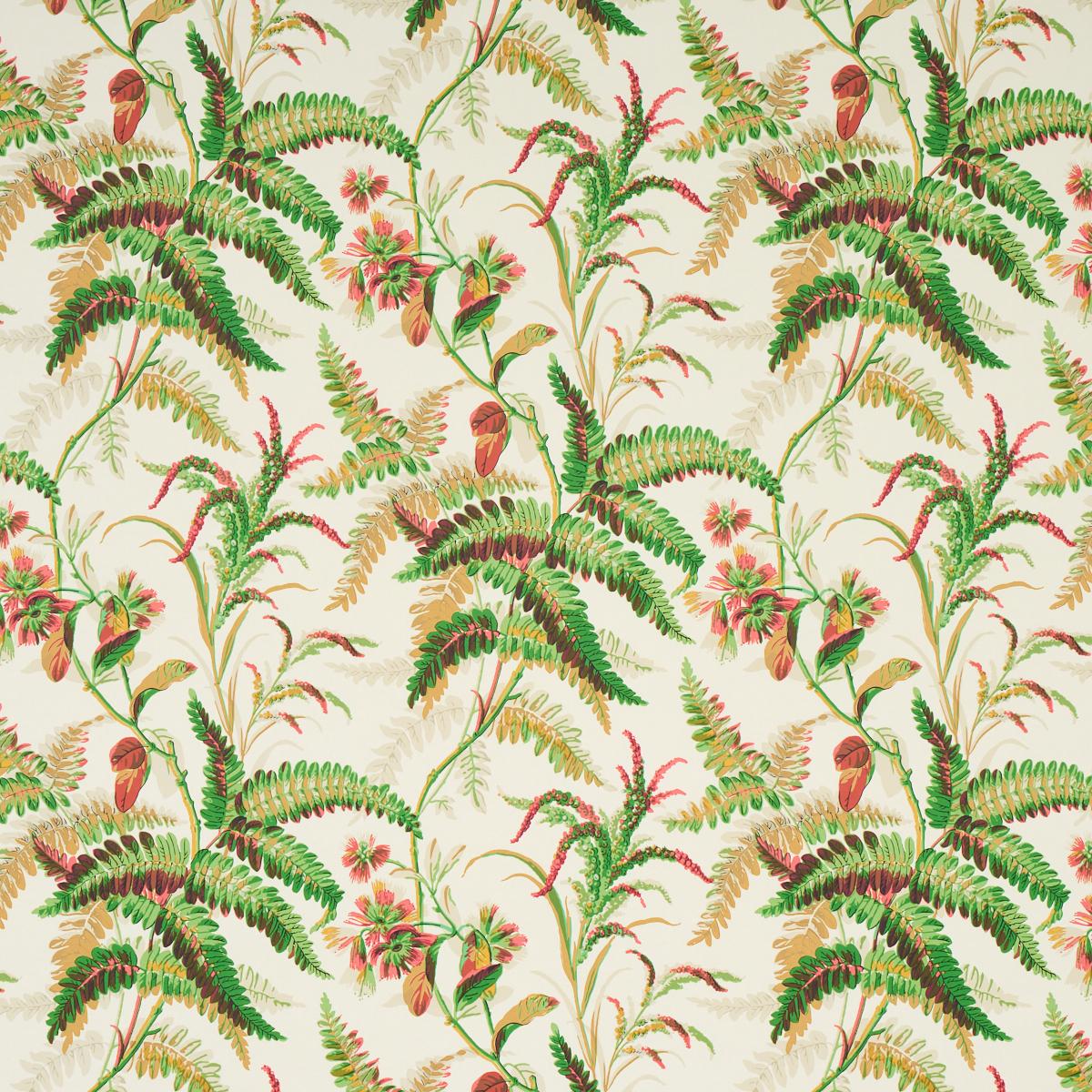 Schumacher Myers Fern Document Wallpaper