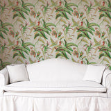 Schumacher Myers Fern Document Wallpaper