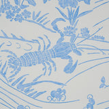 Schumacher Sea Garden Porcelain Wallpaper
