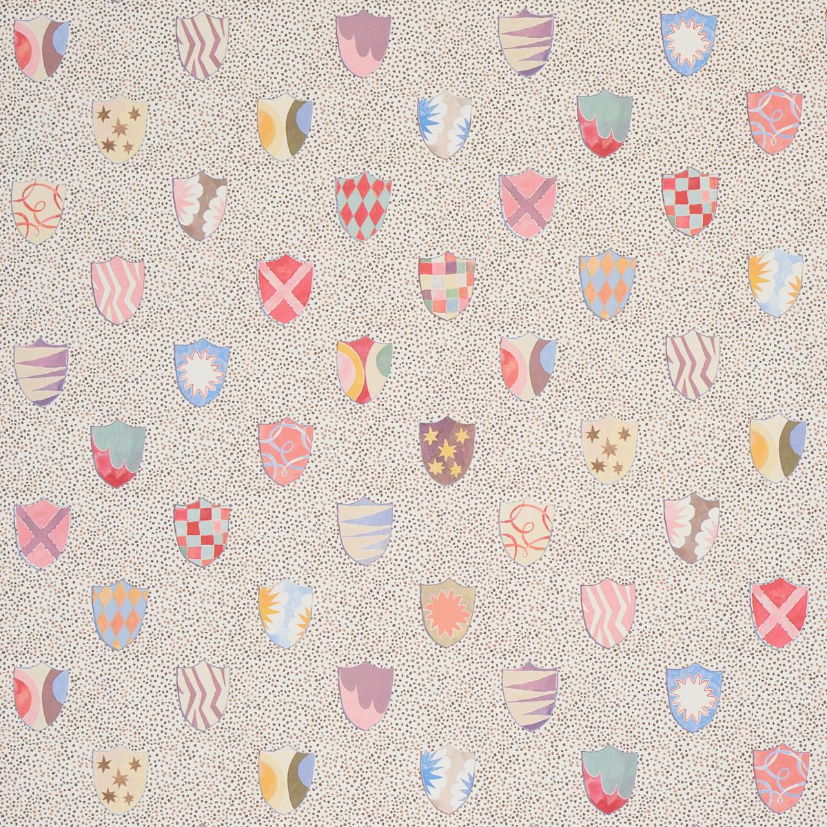 Schumacher Heraldic Sprezzatura Wallpaper