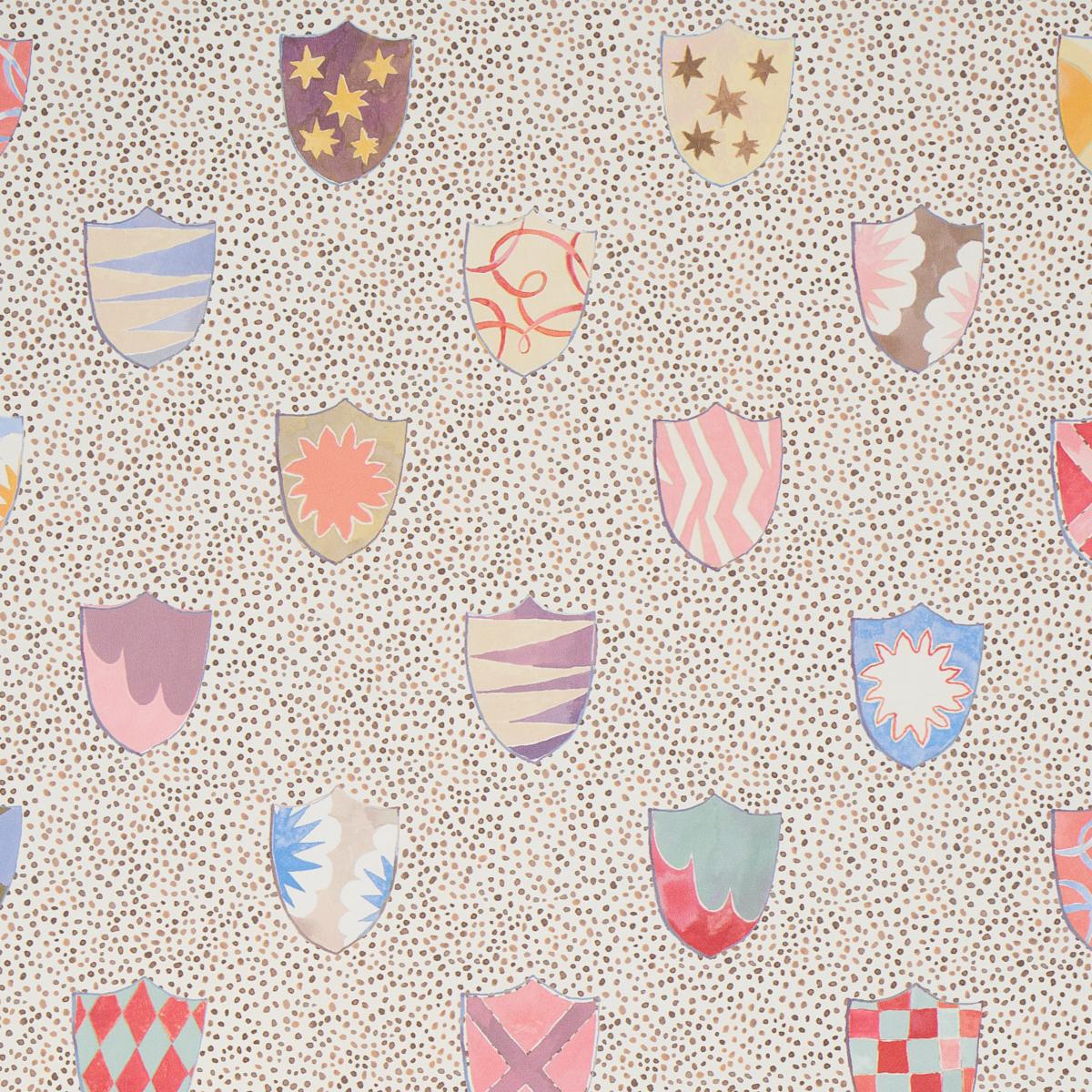 Schumacher Heraldic Sprezzatura Wallpaper