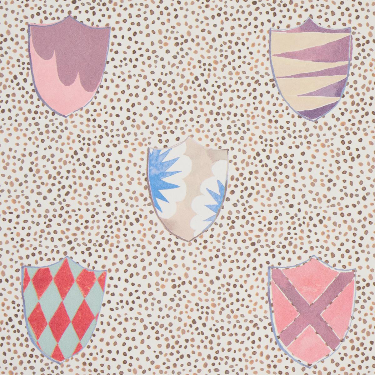 Schumacher Heraldic Sprezzatura Wallpaper