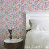 Schumacher Calico Sprezzatura Wallpaper