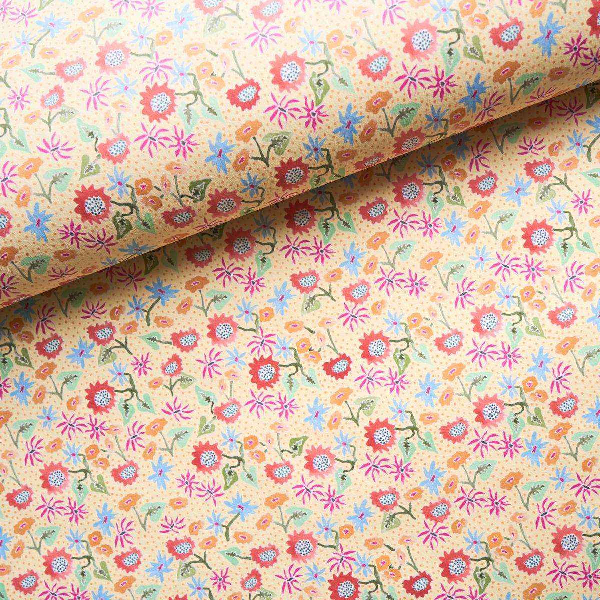 Schumacher Calico Giverny Wallpaper